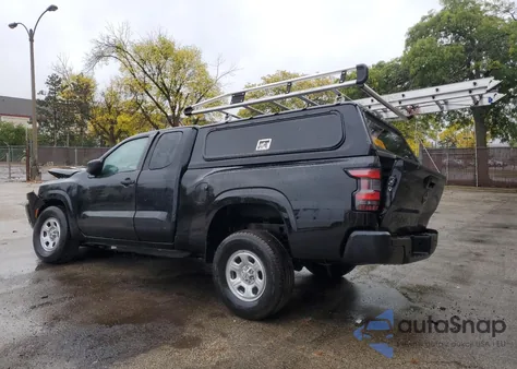 2025 Nissan Frontier S из США, поврежденный, VIN 1N6ED1CM8SN639874